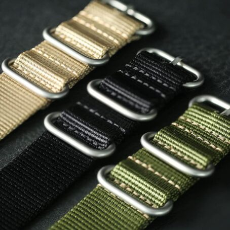 BODERRY Men's Watch Titanium Automatic Field 40mm Military Day Date Function 100M Waterproof With Nylon Strap Japanese Mechanical Movement And Screw Down Crown Voyager - Image 8