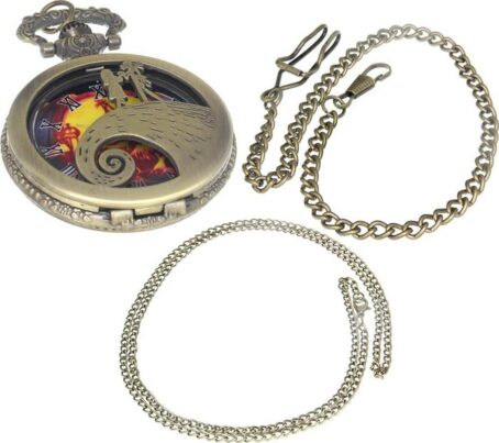 Bronze Vintage Brass Antique Case Pocket Watch Fob For Men Women With 1 PC Necklace Chain 1 Clip Key Rib - Image 2