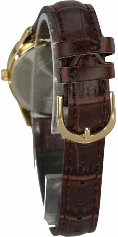 Casio Women's LTP-V005GL-9A Brown Genuine Leather Band Analog Watch - Image 4