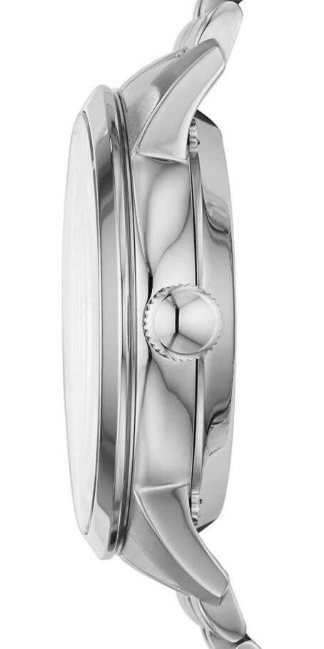Fossil Men's Townsman Automatic Stainless Steel Two-Hand Subeye Watch, Color: Silver (Model: ME3107) - Image 2