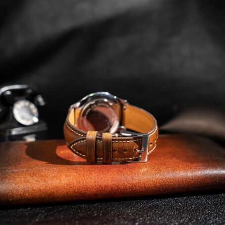 Quick Release Leather Watch Band 16mm 18mm 19mm 20mm 21mm 22mm 24mm,Vintage Oil-tanned Pull-up Men's Bands Replacement Straps For Women - Image 7