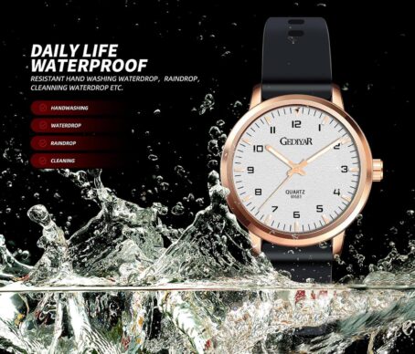 Waterproof Women's Casual Fashion Sport Wrist Watch,Easy Read Dial,Rubber Silicone Band Analog Quartz Minimalist Gift For Nurse Girls Ladies Teachers Students - Image 5